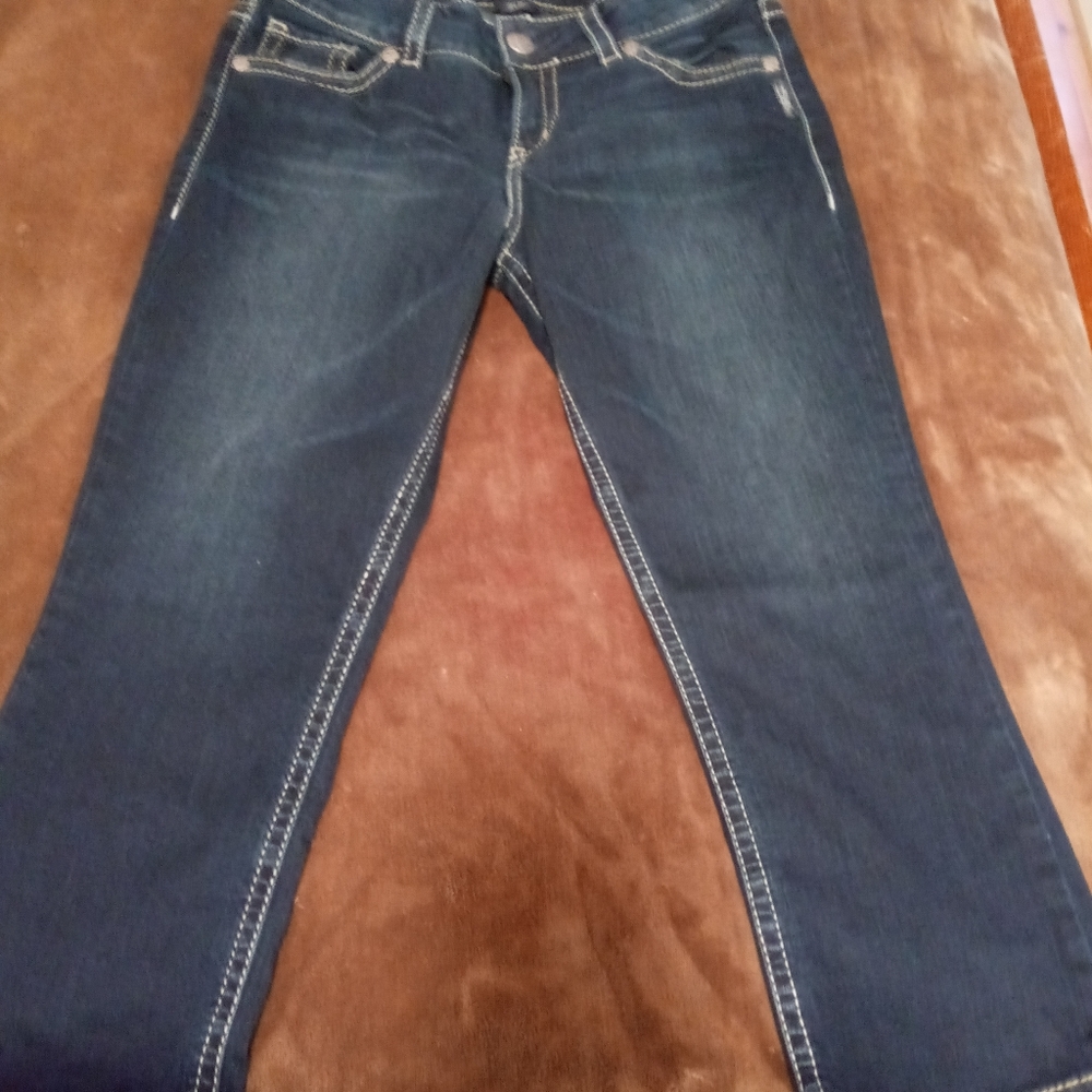 Silver Suki Capris - Picture 2 of 3